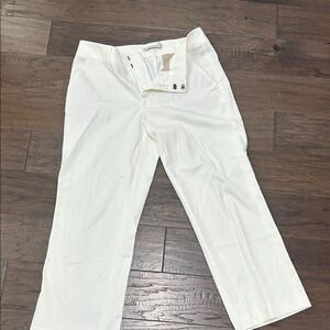 Alice + Olivia Elegant Cream Pants